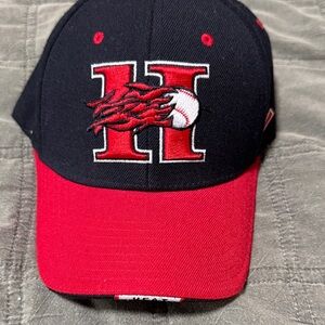 Kelowna Heat baseball Red and Black Baseball Cap